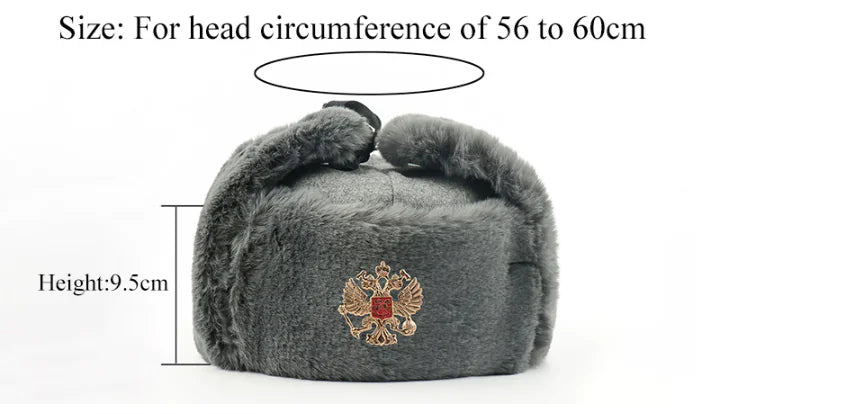 Chapeau d’hiver Ushanka – Style Fourrure Ultra Chaud – Unisexe”