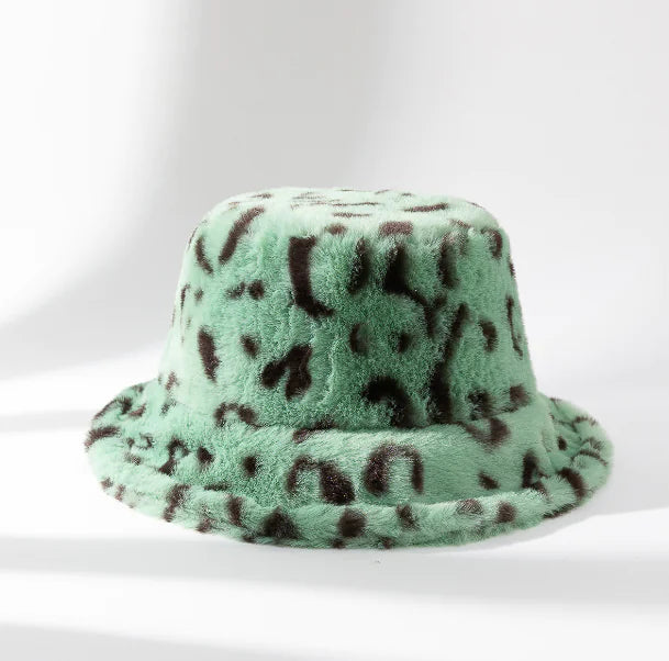 Bob Fourrure Vert Léopard – Style Street & Cozy