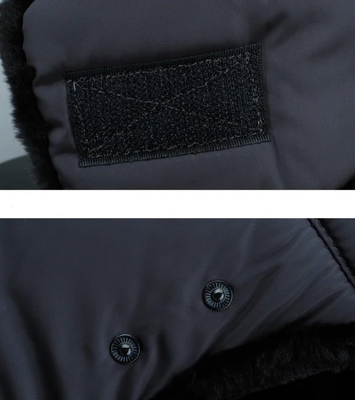 Bonnet Homme Anti-Froid | Masque Détachable + Doublure Chaude