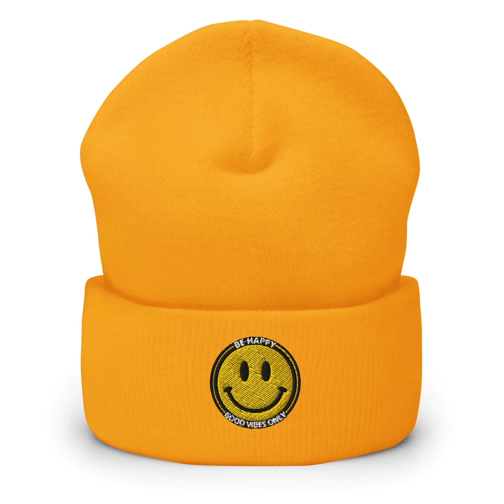 Bonnet Unisexe Smiley – Chaud, Doux et Tendance