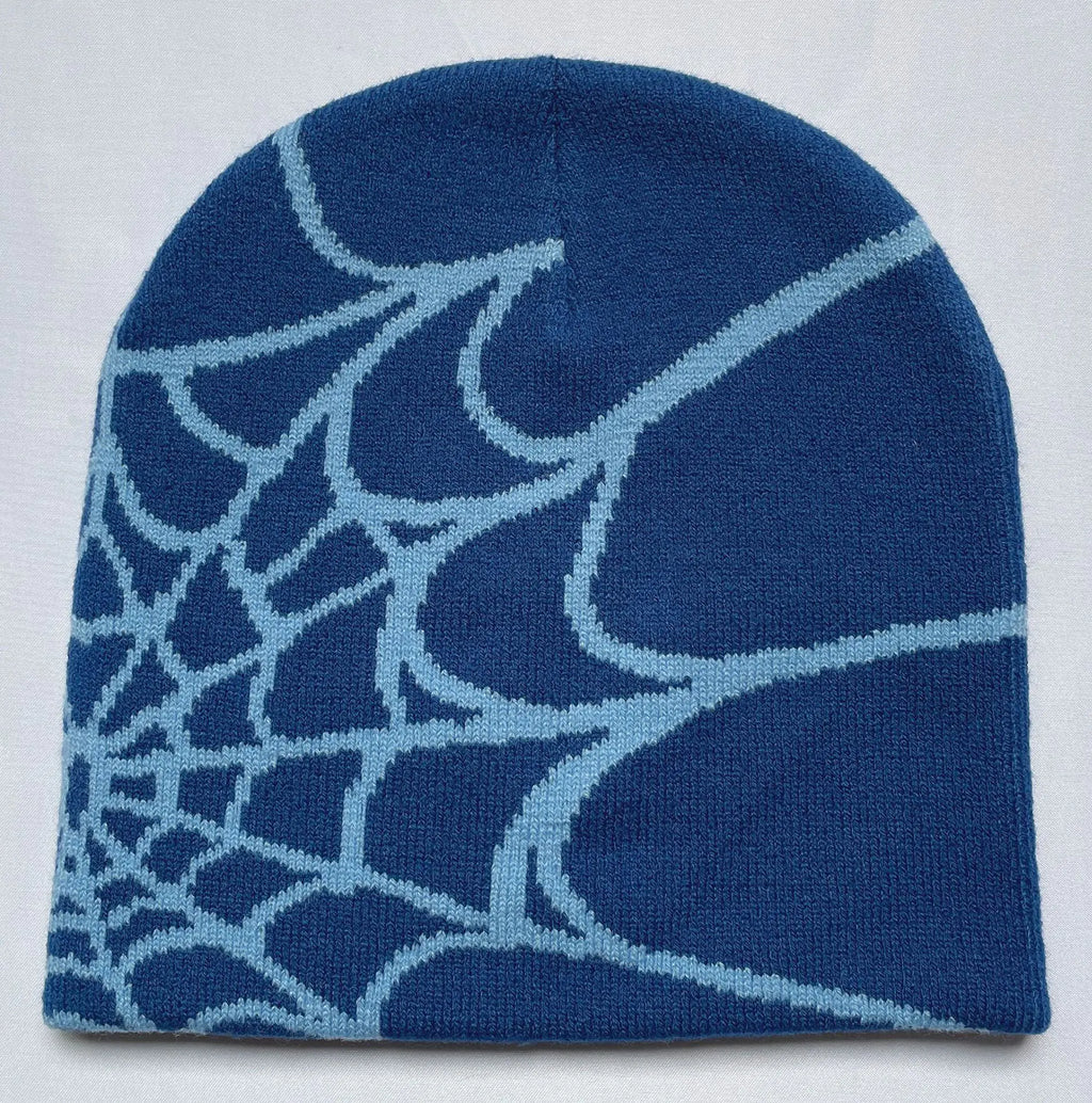 Bonnet Graphique Araignée – Mode Hiver