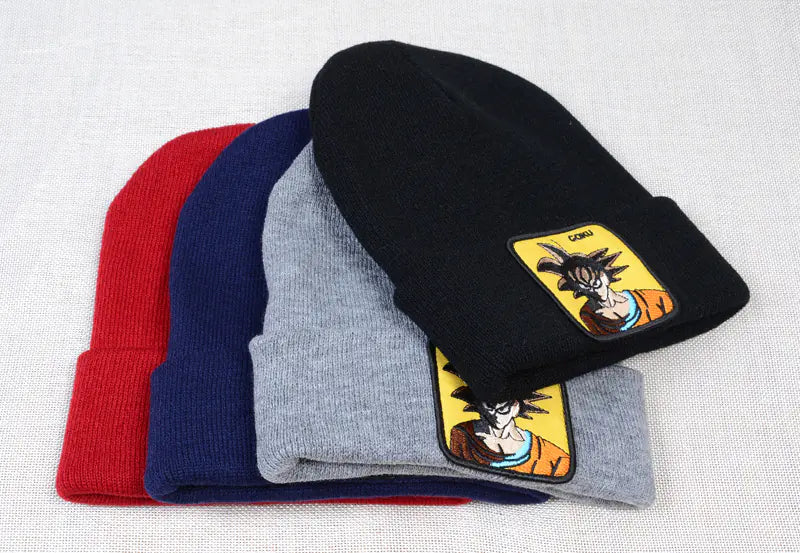 Dragon Ball Knit Beanie - Goku Hip Hop Winter Hat