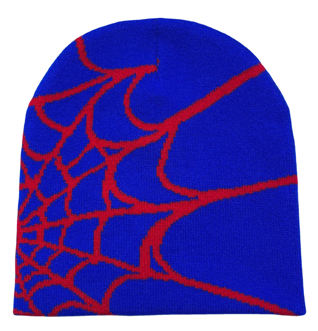 Bonnet Graphique Araignée – Mode Hiver