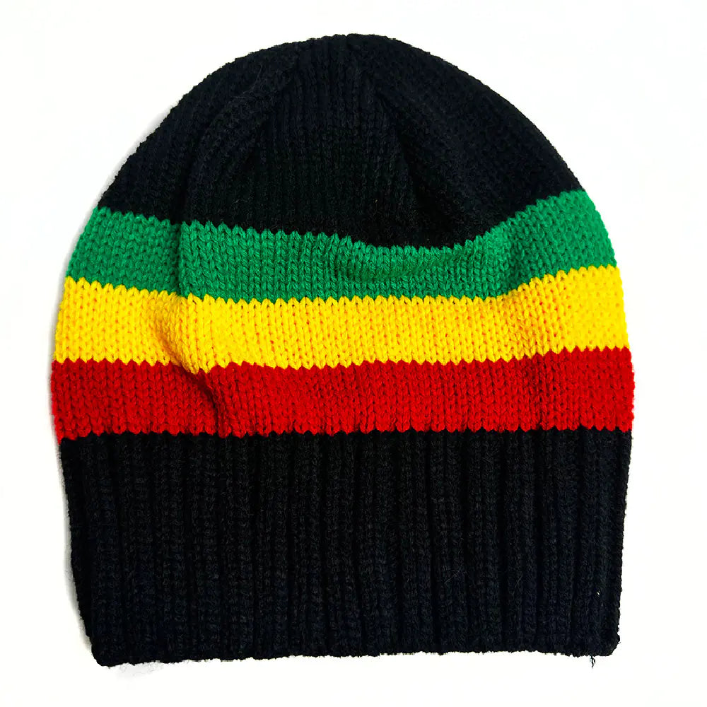 Bonnet Hiver Rasta | Style Reggae & Couleurs Chaudes