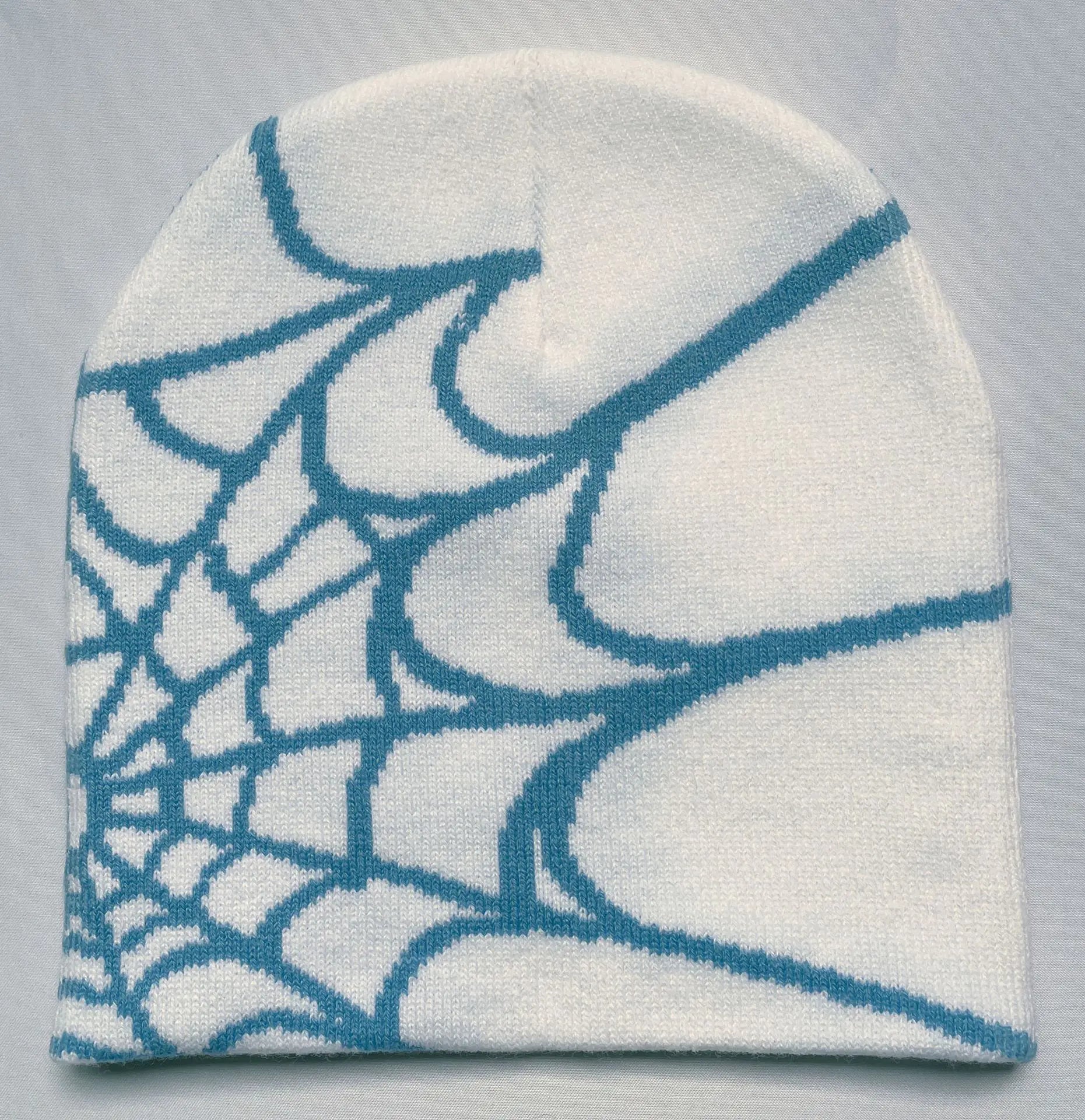 Bonnet Graphique Araignée – Mode Hiver