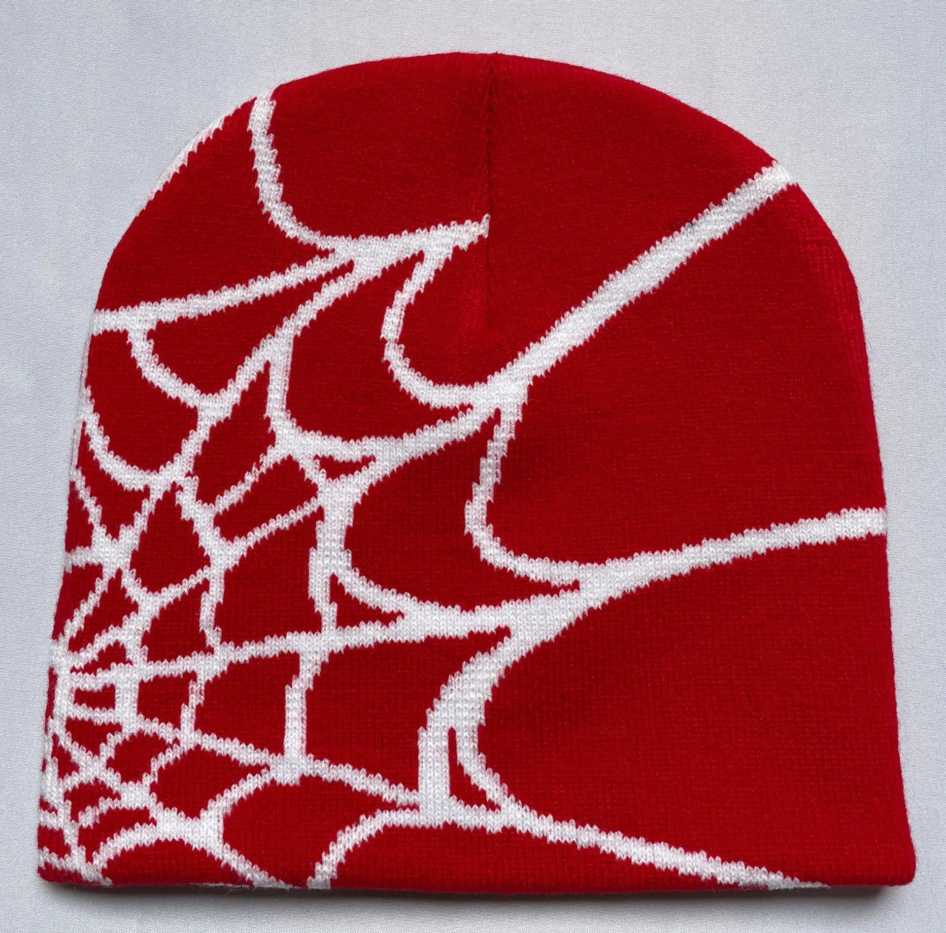 Bonnet Graphique Araignée – Mode Hiver