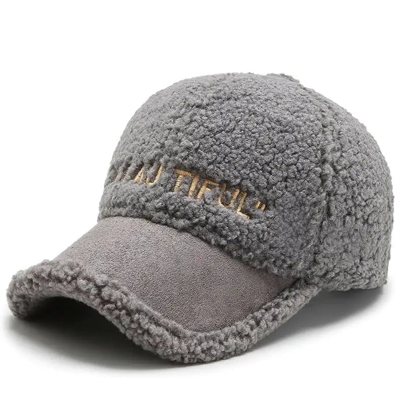 Casquette Douillette Hiver – Effet Mouton | Pour Garçon & Fille