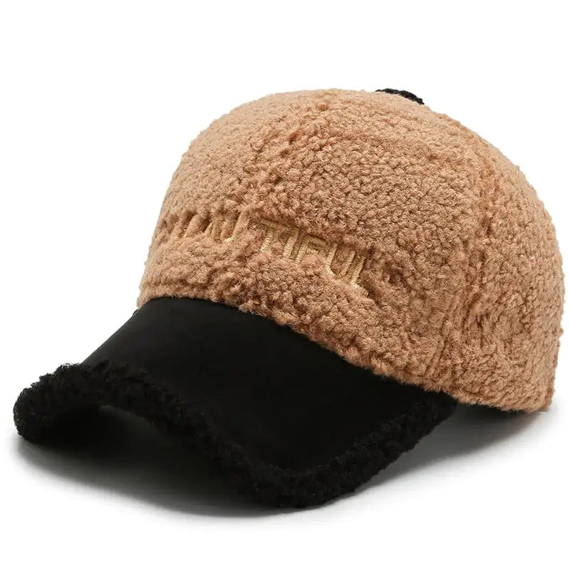 Casquette Douillette Hiver – Effet Mouton | Pour Garçon & Fille