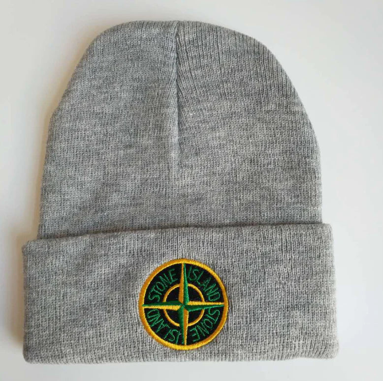 Bonnet Tricot Streetwear – Patch Boussole tendance